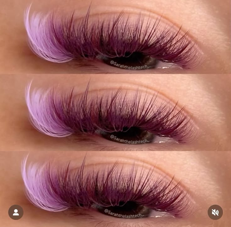 Berry Ombré — Lashes